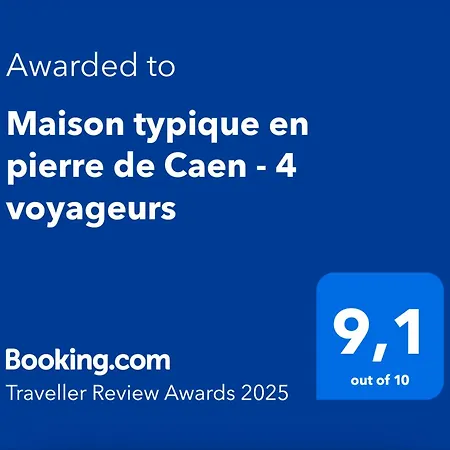 Holiday home Maison Typique En Pierre De Caen - 4 Voyageurs *